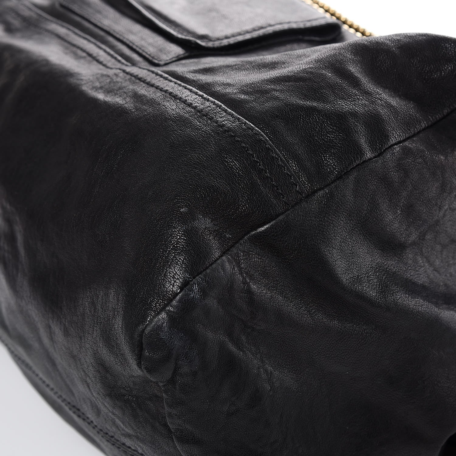 Givenchy Washed Lambskin Large Studded Pandora Black 10 of 10