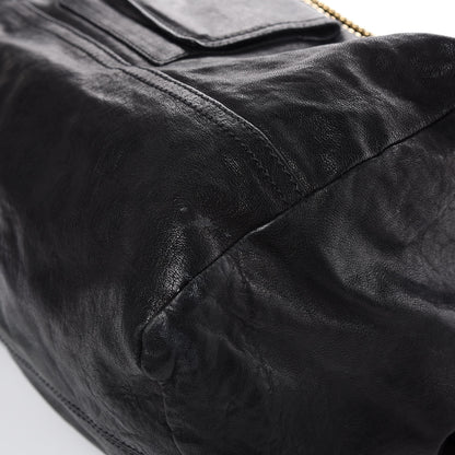 Givenchy Washed Lambskin Large Studded Pandora Black 10 of 10
