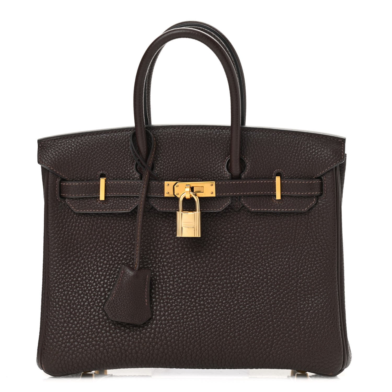 Hermes Togo Birkin 25 Chocolate 1 of 14