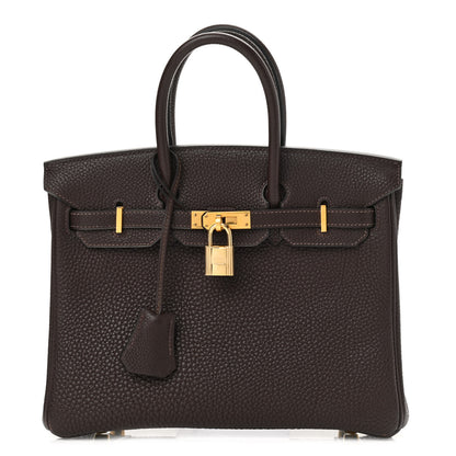 Hermes Togo Birkin 25 Chocolate 1 of 14