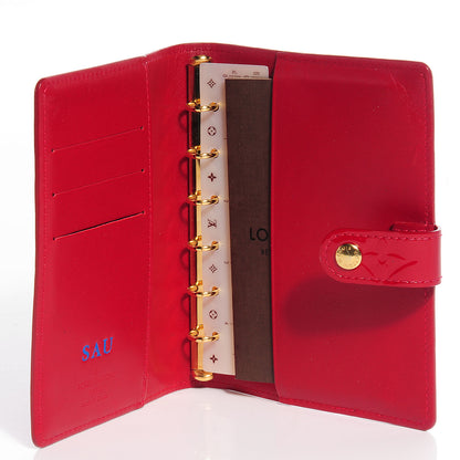 Louis Vuitton Vernis Small Ring Agenda Pomme D'Amour 5 of 8