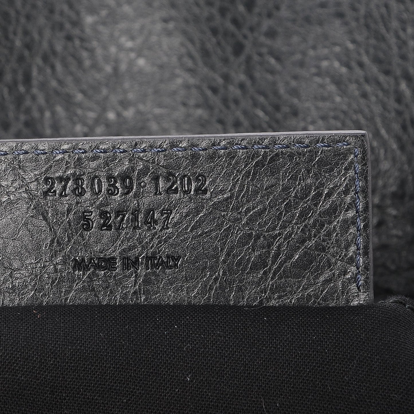Agneau Classic Hardware Flap Clutch Anthracite