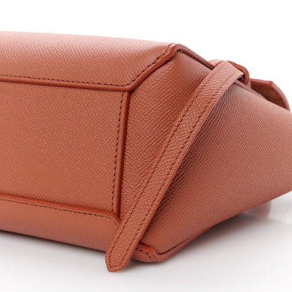 Celine Grained Calfskin Nano Belt Bag Terracotta 10 of 11