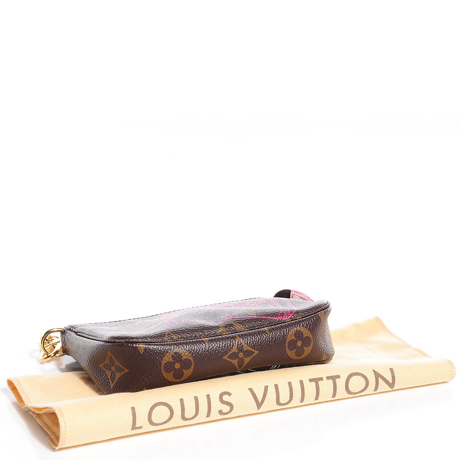 Louis Vuitton Monogram 2014 Christmas Animation Mini Pochette Accessories 4 of 8