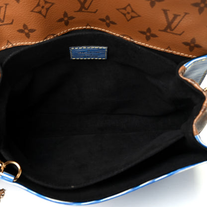 Louis Vuitton Epi Reverse Monogram Pochette Metis Denim Light 4 of 4