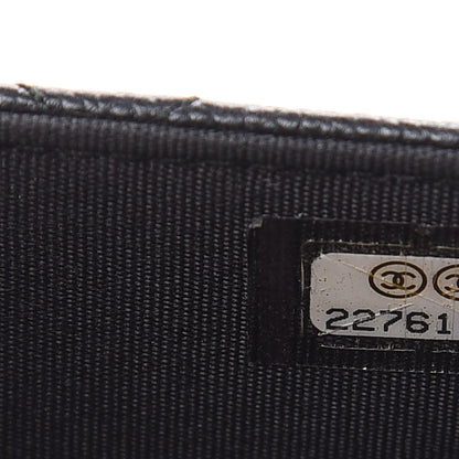 Chanel Caviar Quilted Boy Wallet On Chain WOC Black 7 of 16