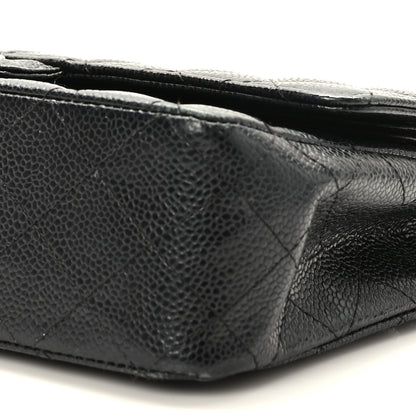 Chanel Caviar Quilted Medium Double Flap Black 9 of 9