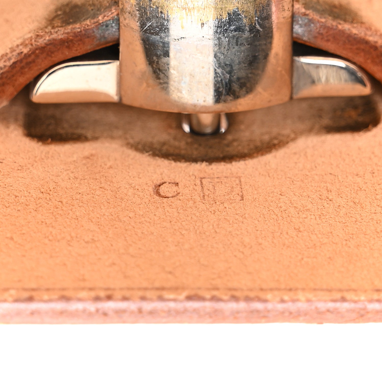 Hermes Toile Vache Calfskin Herbag 40 GM Natural 8 of 12