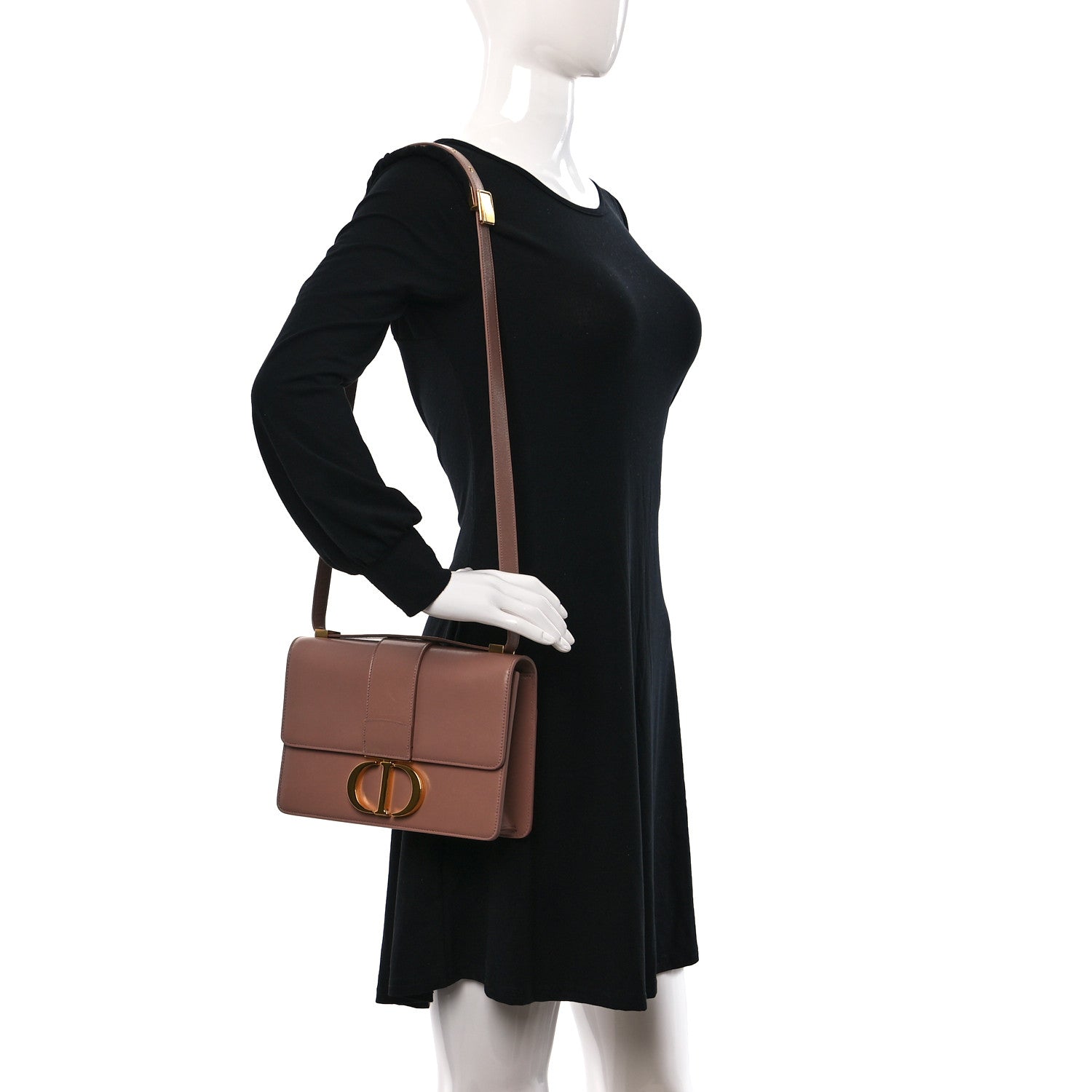 Christian Dior Lambskin 30 Montaigne Flap Fard 2 of 14