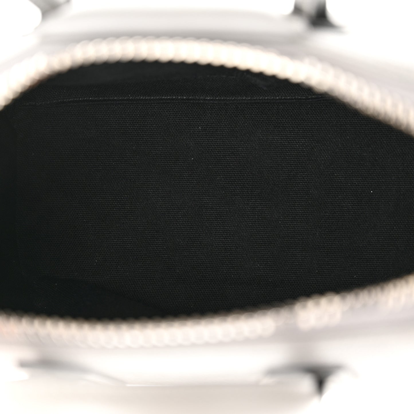 Sugar Goatskin Mini Antigona Pearl Grey