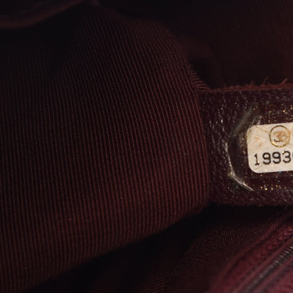 Chanel Velvet Tweed Quilted New Medium Boy Flap Dark Navy Blue 7 of 15