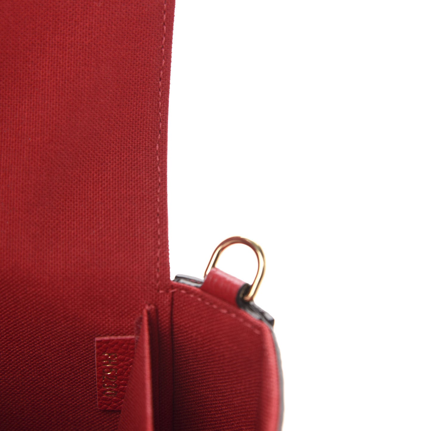 Empreinte Pochette Felicie Chain Wallet Scarlet