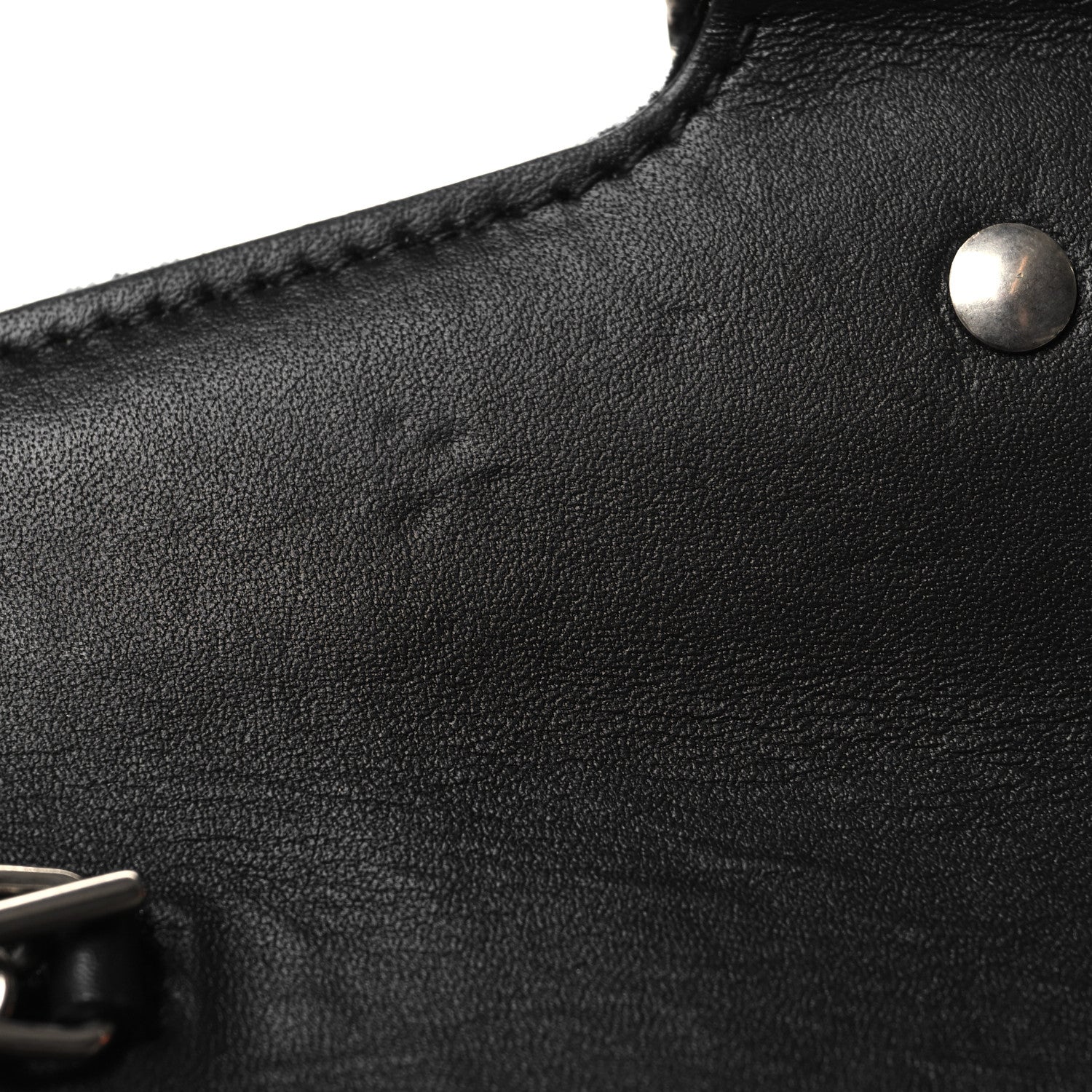 Gucci Velvet Crystal Super Mini Dionysus Shoulder Bag Black 10 of 10