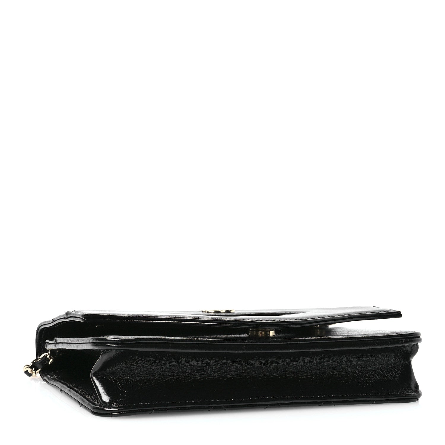 Chanel Calfskin Quilted 31 Wallet On Chain WOC Black 4 of 12