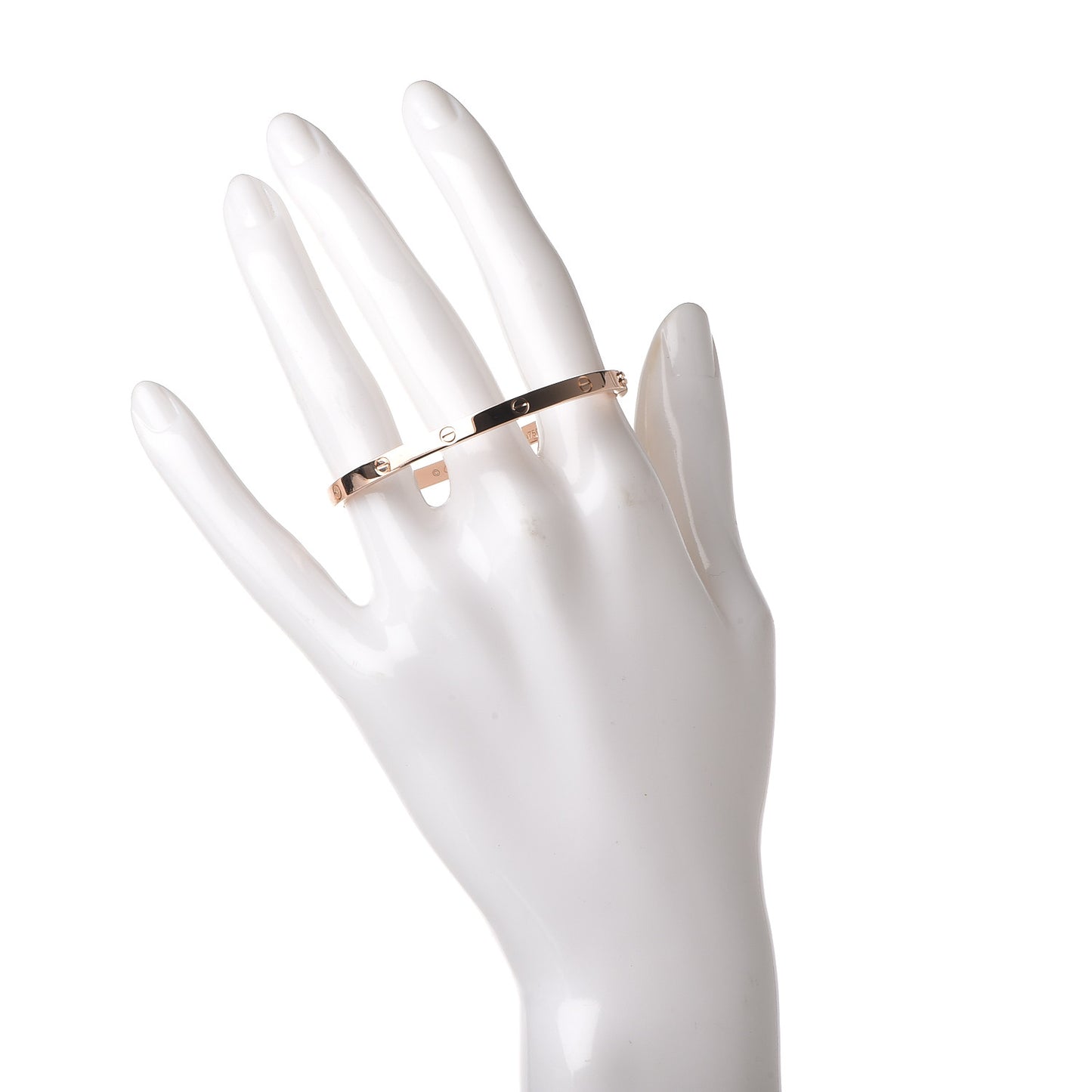 18K Pink Gold Small LOVE Bracelet 15