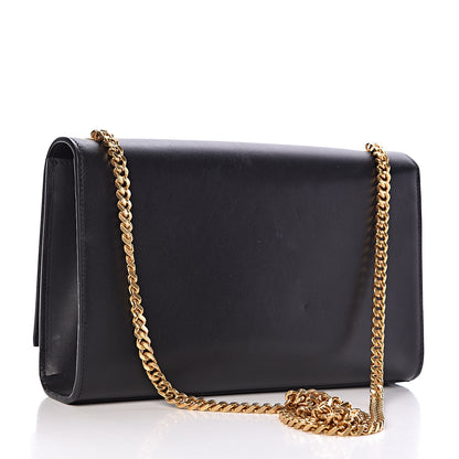 Saint Laurent Smooth Calfskin Medium Classic Monogram Kate Tassel Satchel Black 3 of 12