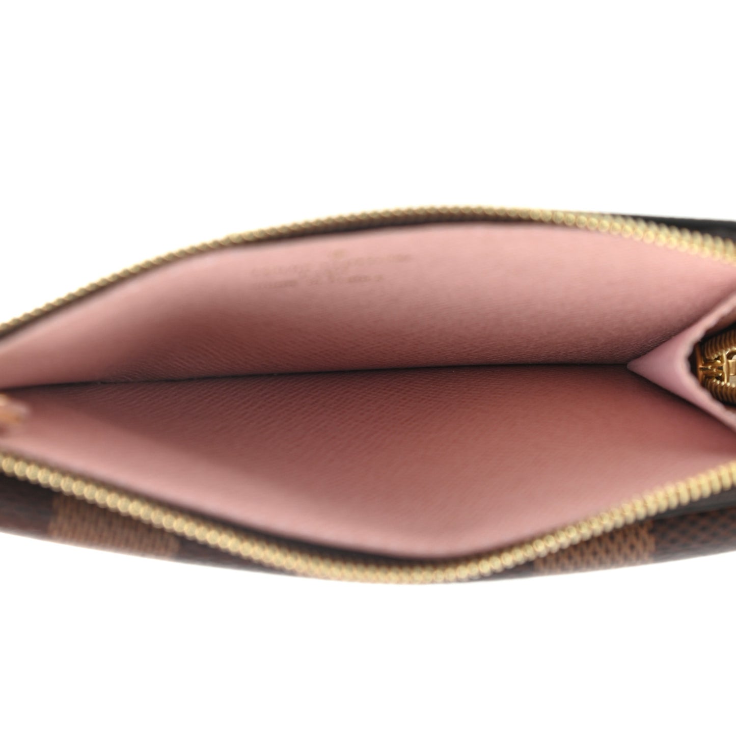 Damier Ebene Recto Verso Card Holder Rose Ballerine