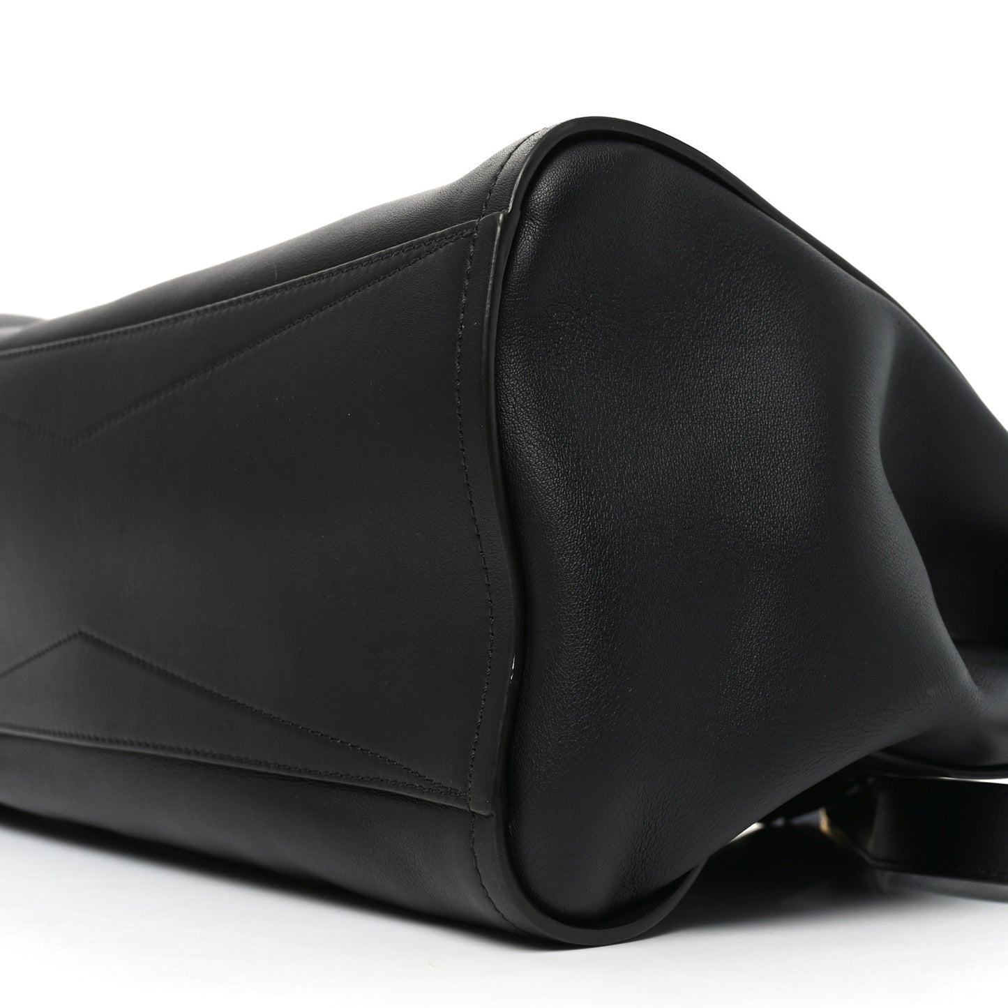 Calfskin Medium Mystic Shoulder Bag Black