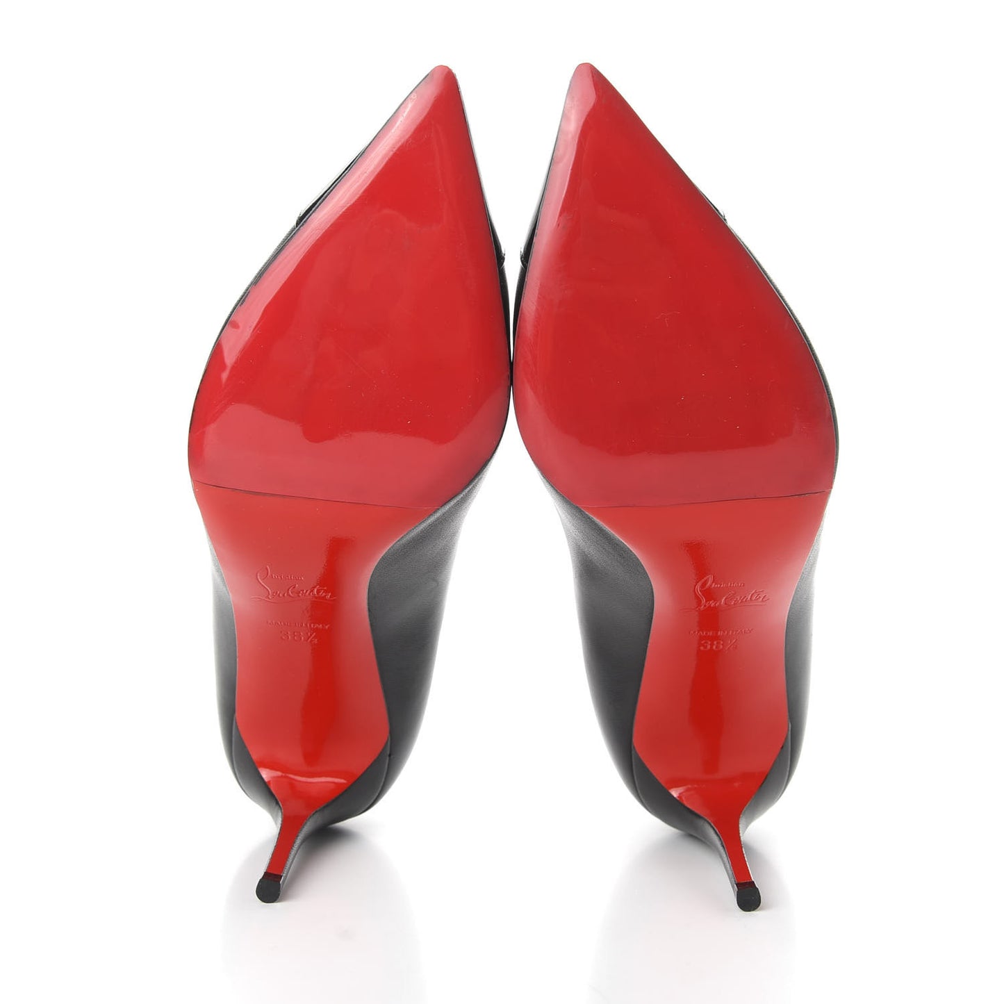 Nappa Patent Studded Predupump 85 Pumps 38.5 Black