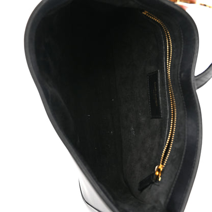 Saint Laurent Smooth Calfskin Le 5 A 7 Hobo Black 5 of 8