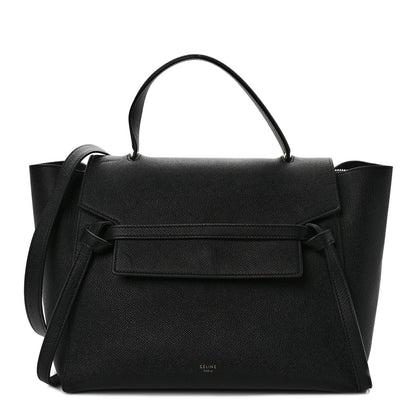 Celine Grained Calfskin Small Belt Bag Black 1 of 8