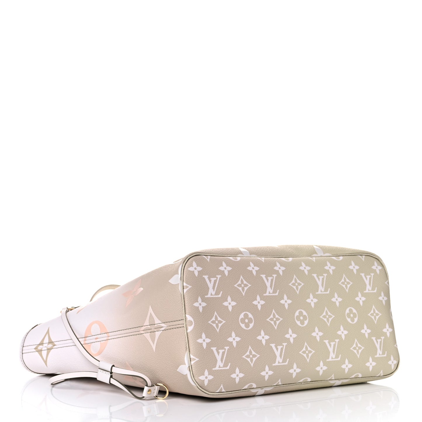 Monogram Giant Spring In The City Neverfull MM Sunset Kaki