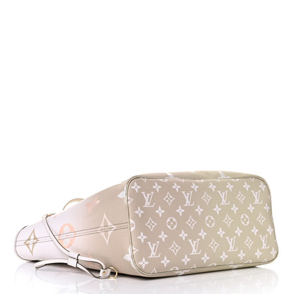 Louis Vuitton Monogram Giant Spring In The City Neverfull MM Sunset Kaki 5 of 10
