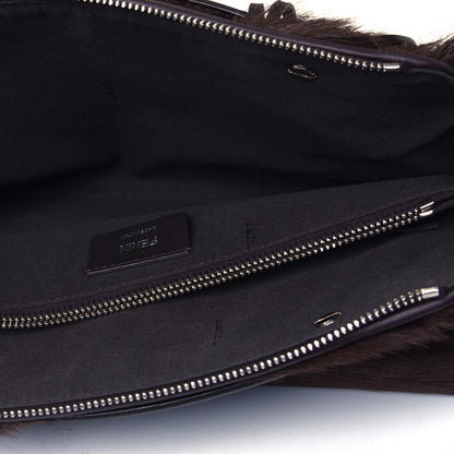 Fendi Springbok Vitello Dolce Medium By The Way Boston Bag Brown Pink 4 of 5