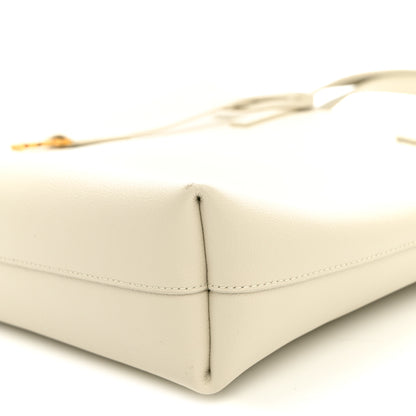 Saint Laurent Calfskin Toy Shopping Tote Crema Soft 10 of 10
