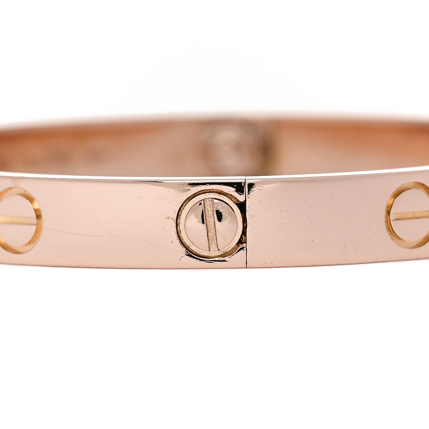 18K Pink Gold LOVE Bracelet 16
