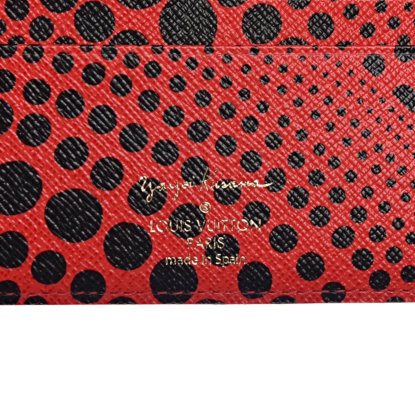 Monogram Kusama Waves Insolite Wallet Red