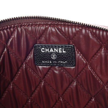 Chanel Caviar Quilted Medium Cosmetic Case Black 8 of 10