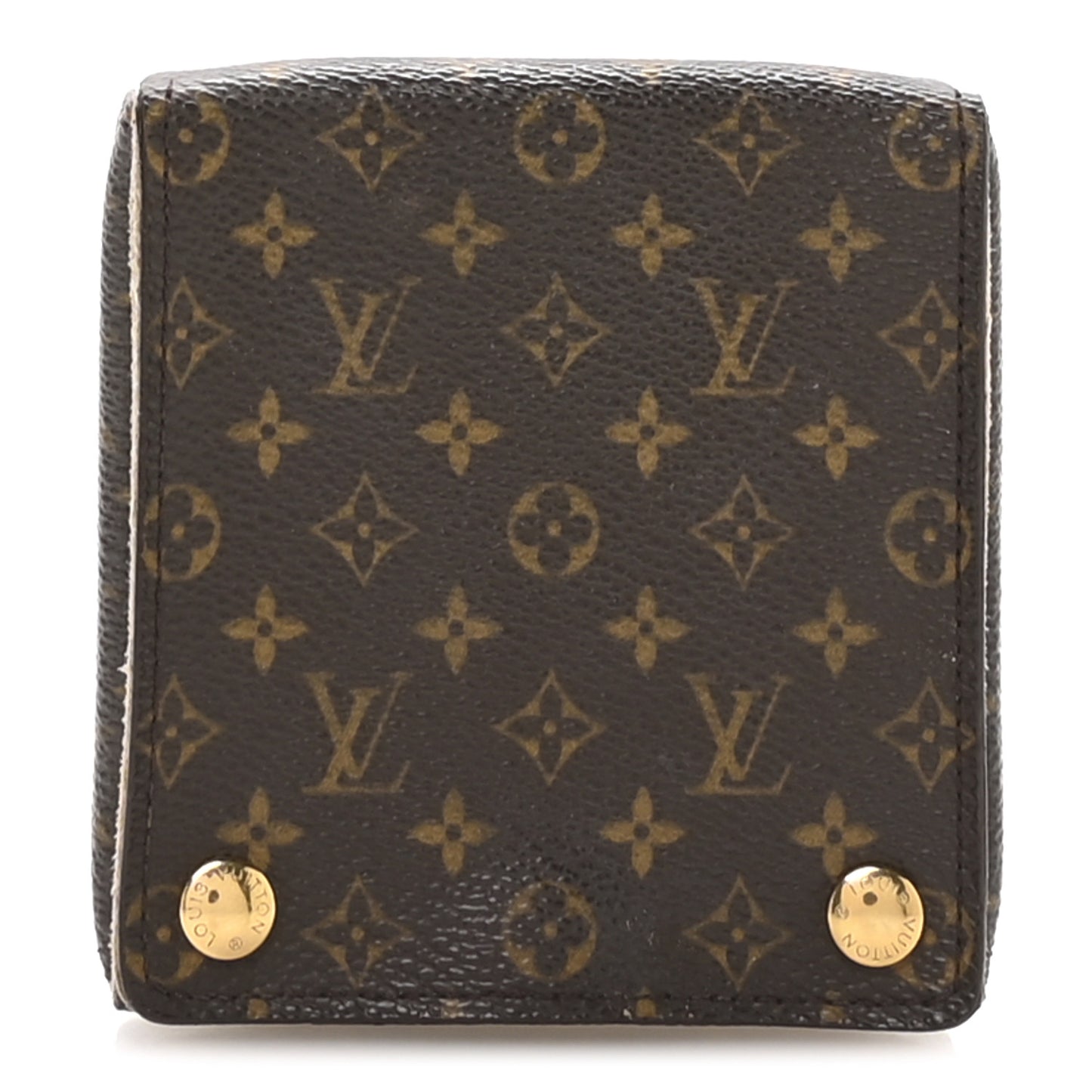 Monogram Folding Jewelry Case