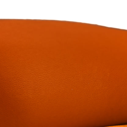Hermes Chèvre Mysore Bearn Gusset Wallet Jaune Ambre 8 of 13