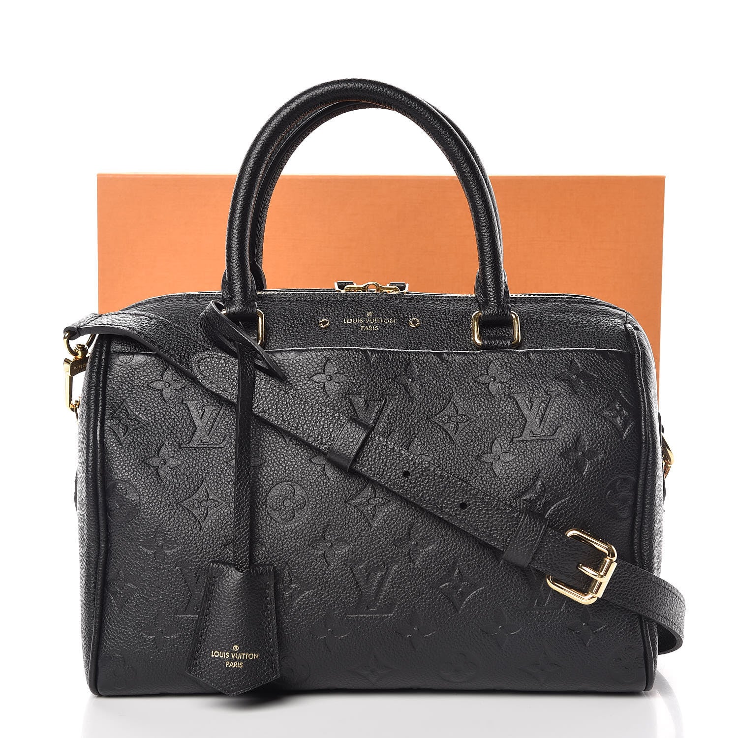 Louis Vuitton Empreinte Speedy Bandouliere 25 NM Black 10 of 10