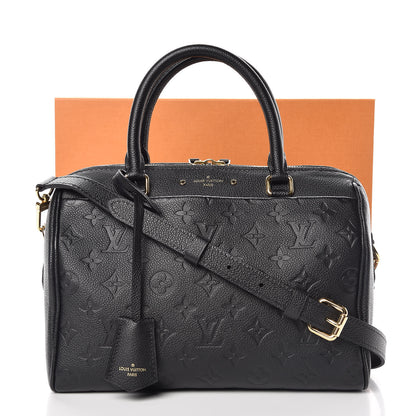 Louis Vuitton Empreinte Speedy Bandouliere 25 NM Black 10 of 10