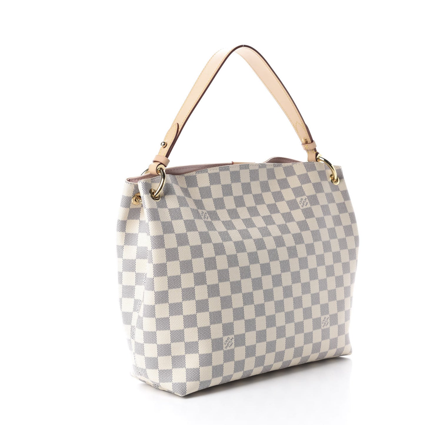 Damier Azur Graceful PM Rose Ballerine