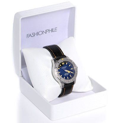 Chopard Mens Stainless Steel Leather 43mm Pro One Watch Black 6 of 7