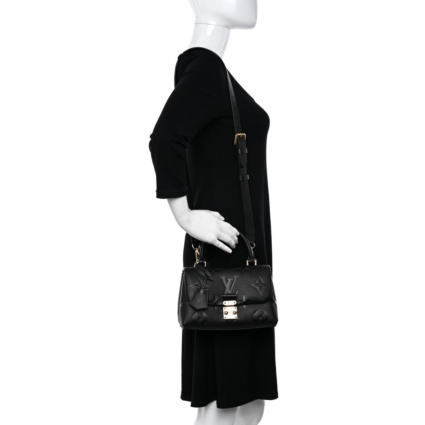 Empreinte Monogram Giant Madeleine BB Black