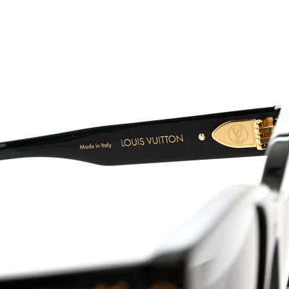Louis Vuitton Acetate My Monogram Square Sunglasses Black 4 of 7