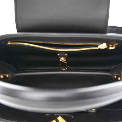 Louis Vuitton Tufted Lambskin Capucines BB Black 6 of 11