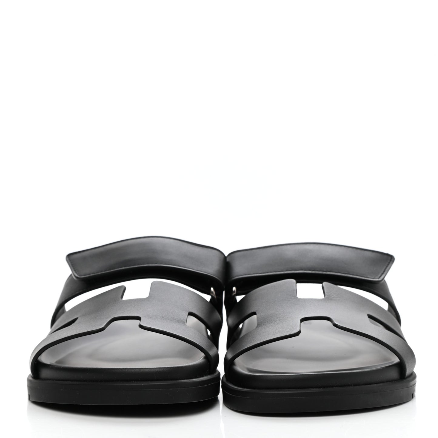 Calfskin Womens Chypre Sandals 38 Black