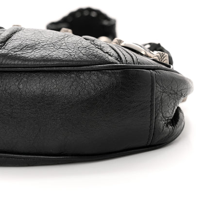 Balenciaga Agneau Arena Le Cagole Shoulder Bag XS Black 5 of 16