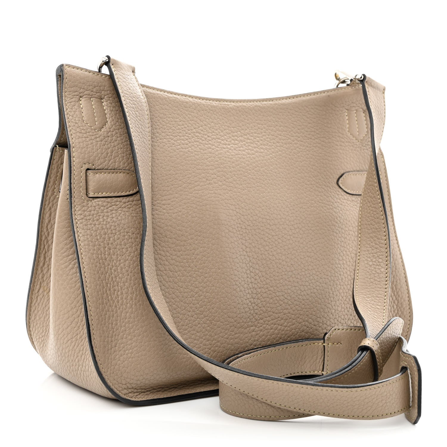 Hermes Taurillon Clemence Jypsiere 28 Gris Tourterelle 3 of 14
