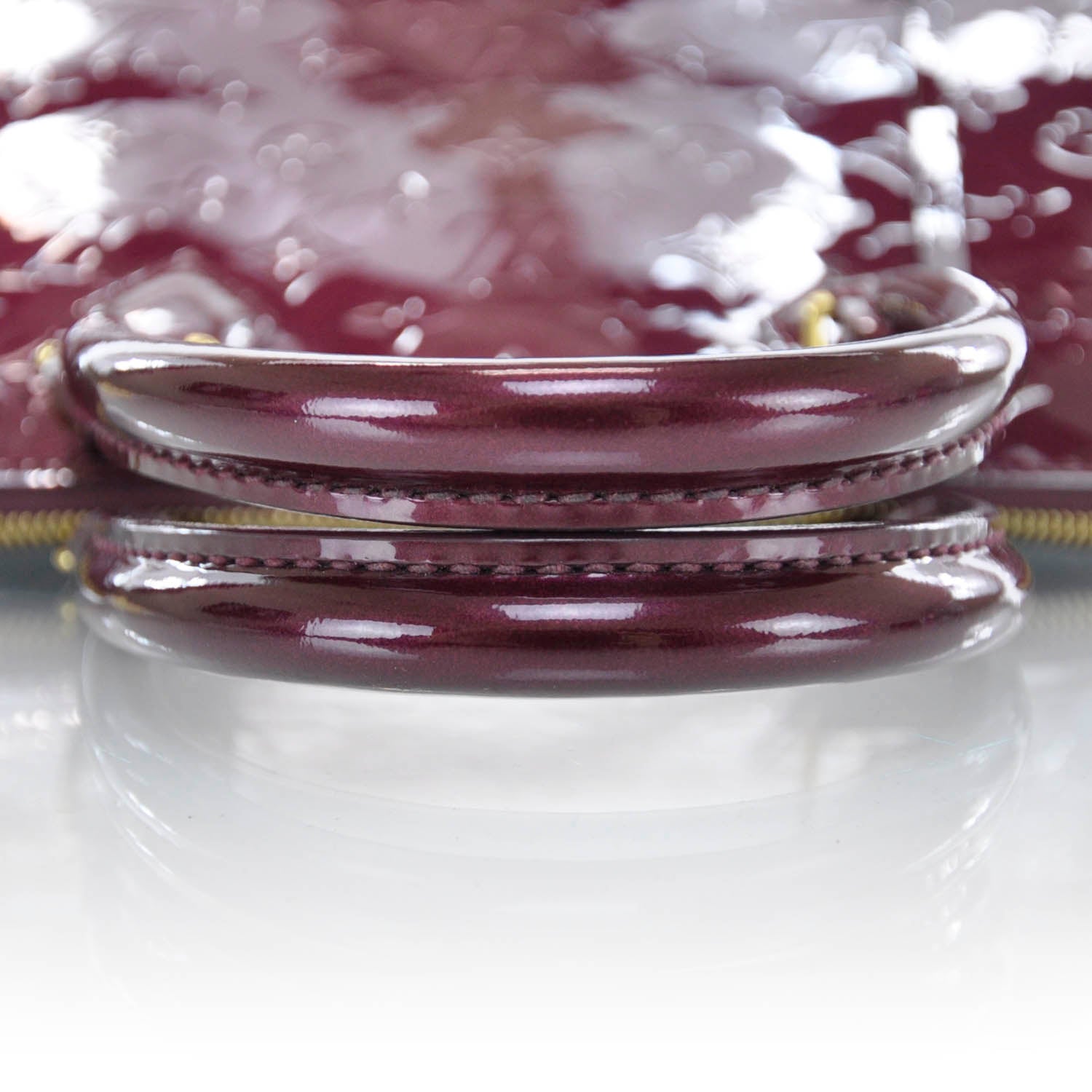 Louis Vuitton Vernis Alma MM Rouge Fauviste 4 of 11