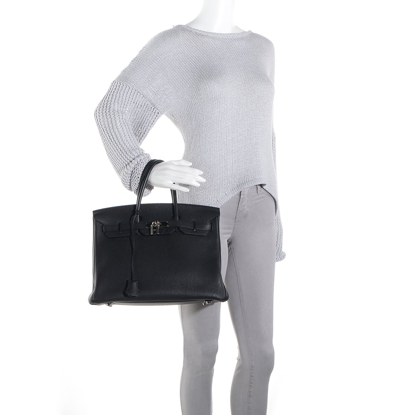 Togo Birkin 35 Black