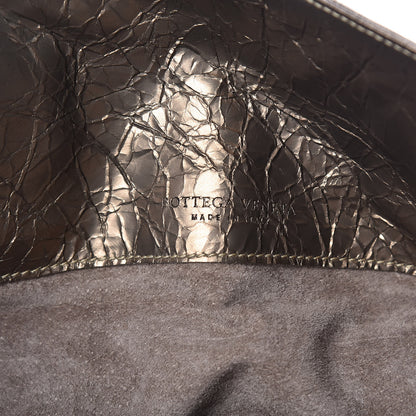 Bottega Veneta Metallic Crinkled Calfskin Tote 6 of 14