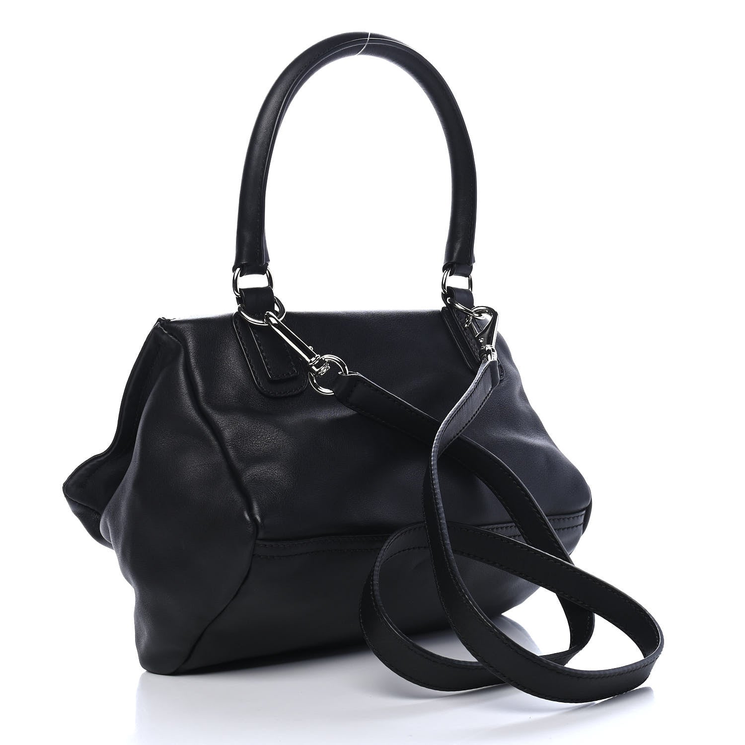 Givenchy Calfskin Embellished Small Pandora Black 2 of 9