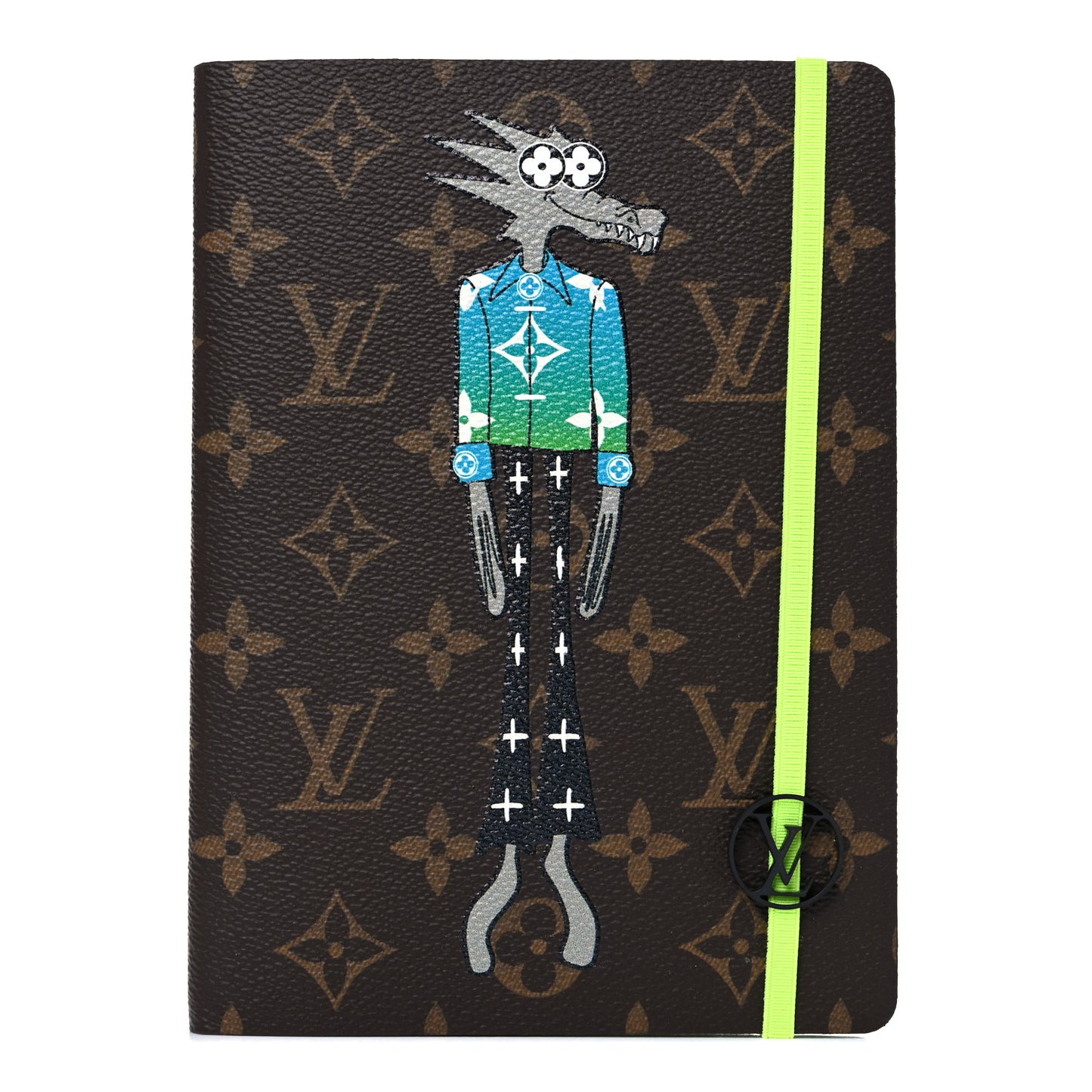 Monogram Eclipse LV Friends Clemence Notebook