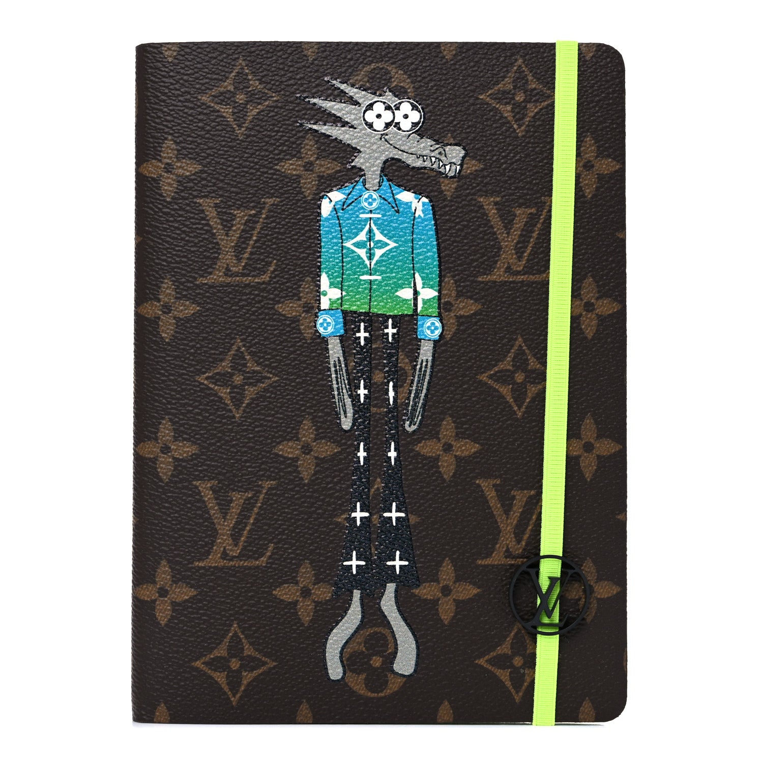 Louis Vuitton Monogram Eclipse LV Friends Clemence Notebook 1 of 7